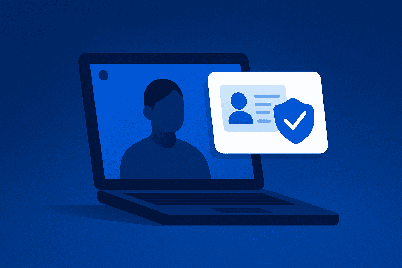 Compliant remote employment verification through a secure live video review